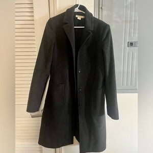 J.Crew Ludlow Wool & Cashmere Charcoal Coat